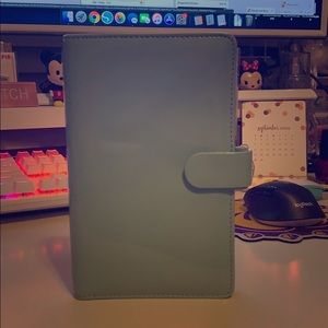 Small duck egg blue FiloFax